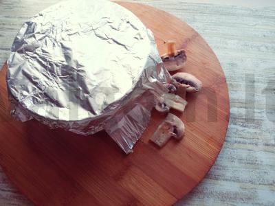 Grybai su bulvėmis šubėje Žingsnis 5