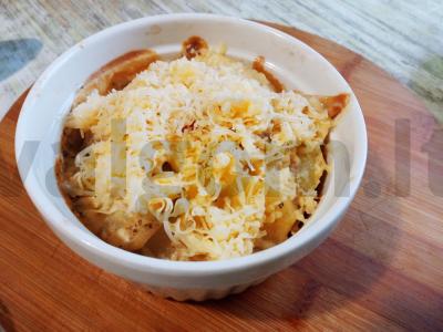 Grybai su bulvėmis šubėje Žingsnis 6