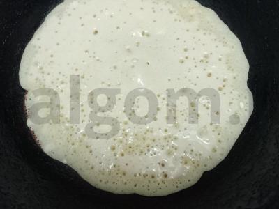 Blynai su kefyru ir verdančiu vandeniu Žingsnis 7