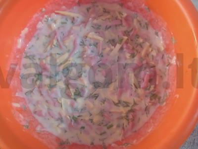 Sūrio lazdelės su dešra Žingsnis 4