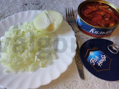 Sardinių kotletai pomidorų padaže Žingsnis 1