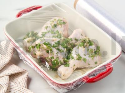 Marinuoti vištienos blauzdelės su kalendra Žingsnis 3