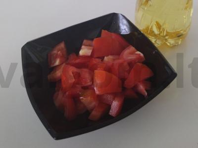 Dietinis salotas „Paplūdimio sezonas“ Žingsnis 5