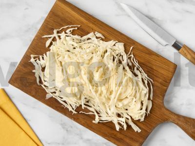 Patingėję kopūstai su perlų kruopomis Žingsnis 4