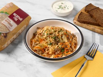 Patingėję kopūstai su perlų kruopomis pagrindine nuotrauka