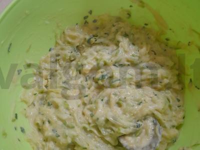 Cukinijų blynai su rapsų aliejumi Žingsnis 6