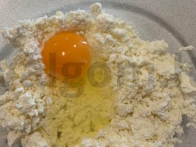 Varškėčiai su rugine miltais Žingsnis 3