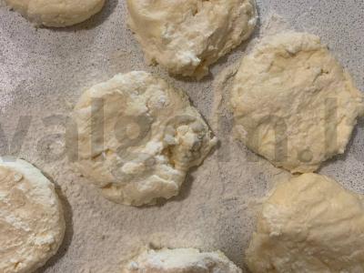 Varškėčiai su rugine miltais Žingsnis 6