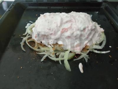 Menkių filė, kepta su grietine Žingsnis 4