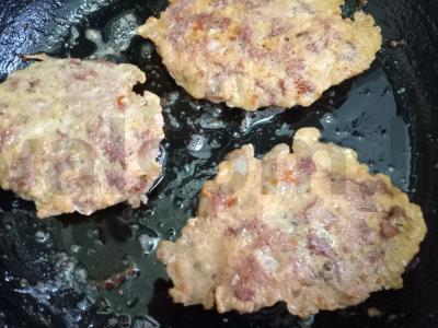 Vištienos širdelių blynai Žingsnis 7