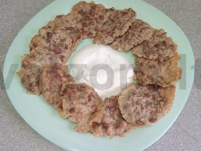 Vištienos širdelių blynai pagrindine nuotrauka