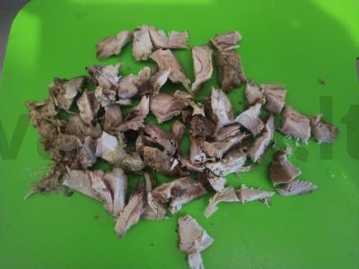 Namų šašlykas su keptais grybais ir kopūstais Žingsnis 4