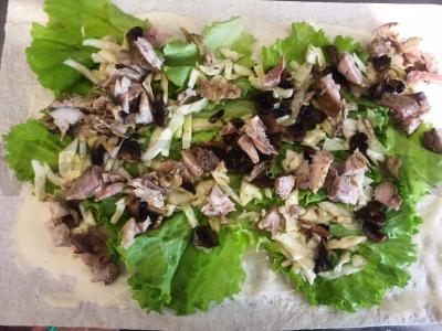 Namų šašlykas su keptais grybais ir kopūstais Žingsnis 7