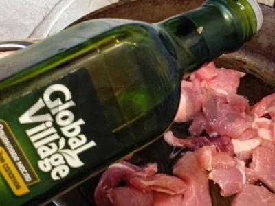 Daržovių troškinys su kiauliena Žingsnis 2