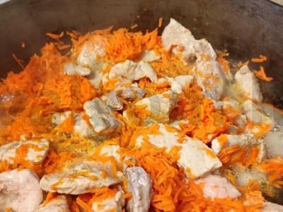 Daržovių troškinys su kiauliena Žingsnis 4