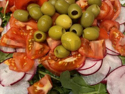 Salotas su rukola ir krevetėmis Žingsnis 3