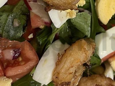 Salotas su rukola ir krevetėmis Žingsnis 5