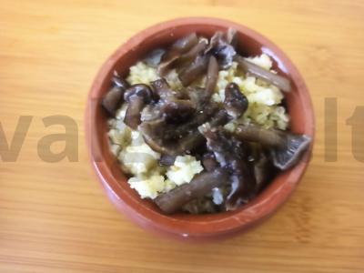 Virta grikių košė su grybais orkaitėje Žingsnis 3