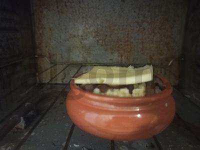 Virta grikių košė su grybais orkaitėje Žingsnis 4