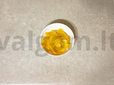 Mango ir balto šokolado musas Žingsnis 2