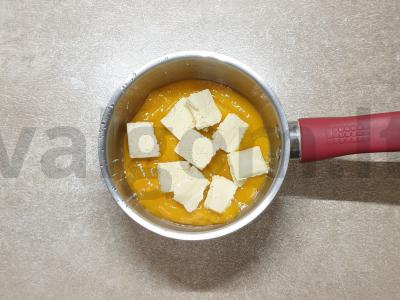 Mango ir balto šokolado musas Žingsnis 4