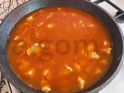 Pomidorų grikių sriuba pagrindine nuotrauka