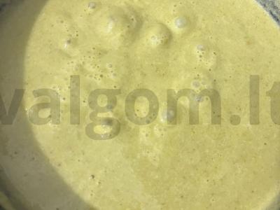 Brokolinių sriuba su daržovėmis ir sūriu Žingsnis 6