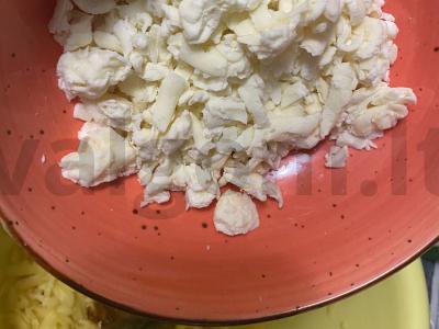 Bulvių krepšeliai su ikrais ir varškės sūriu Žingsnis 6