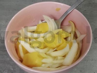 Mango salotas „Skonių feerija“ pagrindine nuotrauka