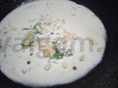 Jautienos steikas su apelsinų-grietinėlės padažu Žingsnis 4