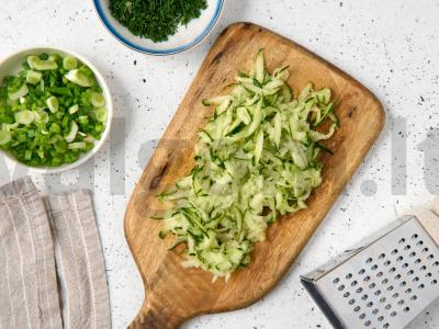 Šaltibarščiai iš rūgštynių Žingsnis 3