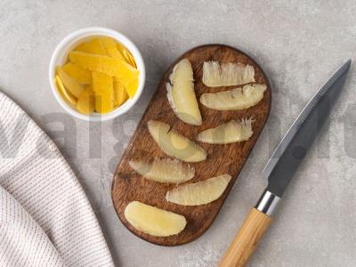 Pyragas su džiovintomis abrikosais, slyvomis ir citrina Žingsnis 6