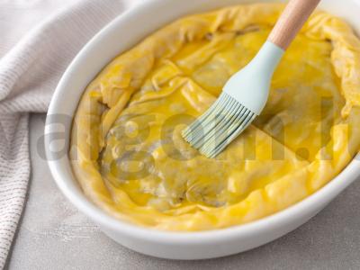 Pyragas su džiovintomis abrikosais, slyvomis ir citrina Žingsnis 13