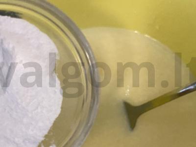 Minkštos Vienos vafliai su sviestu Žingsnis 4