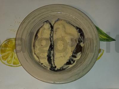 Žuvinė žuvis grietinėlės padaže Žingsnis 4