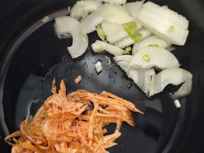 Birios bulvės su mėsa lėtoje viryklėje Žingsnis 2