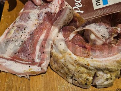 Kiaulienos šonkauliai su terijaki padažu Žingsnis 1