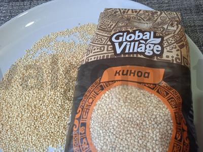 Bol su quinoa, kumpiu, avokadu ir jūros dumblių chuka Žingsnis 1