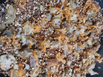 Grikių košė su pomidorais Žingsnis 7