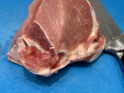 Kiaulienos šnicelis vakarienei Žingsnis 1