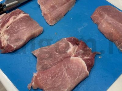 Kiaulienos šnicelis vakarienei Žingsnis 2