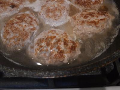 Kopūstų kotletai su mėsa Žingsnis 8