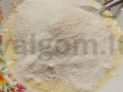 Varškės blyneliai su sūriu Žingsnis 4