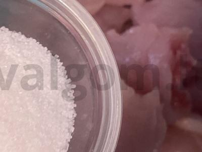 Vištienos filė šašlykas su moliūgu orkaitėje Žingsnis 1