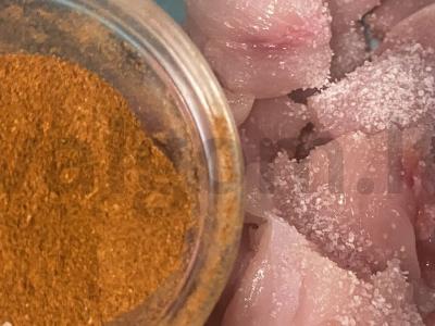 Vištienos filė šašlykas su moliūgu orkaitėje Žingsnis 2