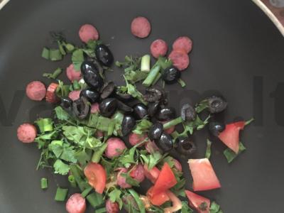 Išskirtinis pusryčių patiekalas su aštrumu Žingsnis 4