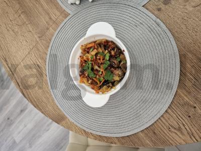 Švelni jautienos ir daržovių padažas lėtoje viryklėje Žingsnis 5