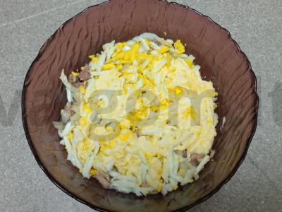 Žuvies salotas „Austrijos“ Žingsnis 5