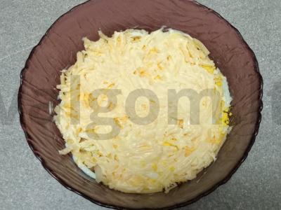 Žuvies salotas „Austrijos“ Žingsnis 7