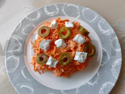 Morkų užkandis su česnaku Žingsnis 9